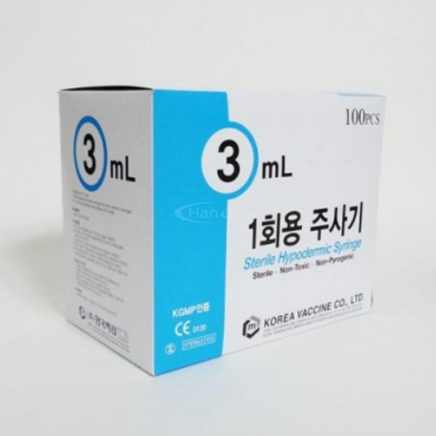 [한국백신]일회용주사기 (3ml 23G*25mm)