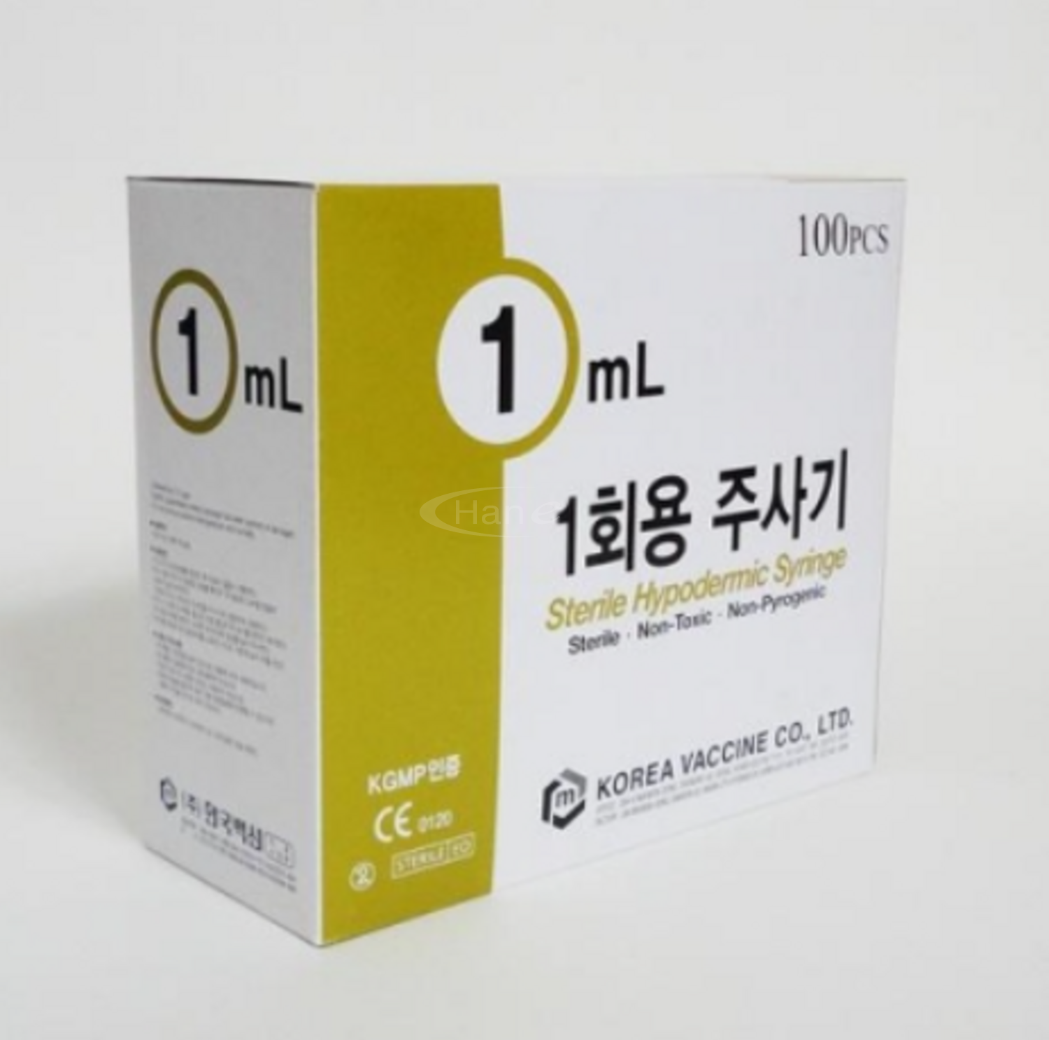 [한국백신]일회용주사기 (1ml 26G*13mm)