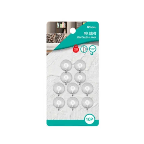 [우일]미니흡착 벽후그 (10p)