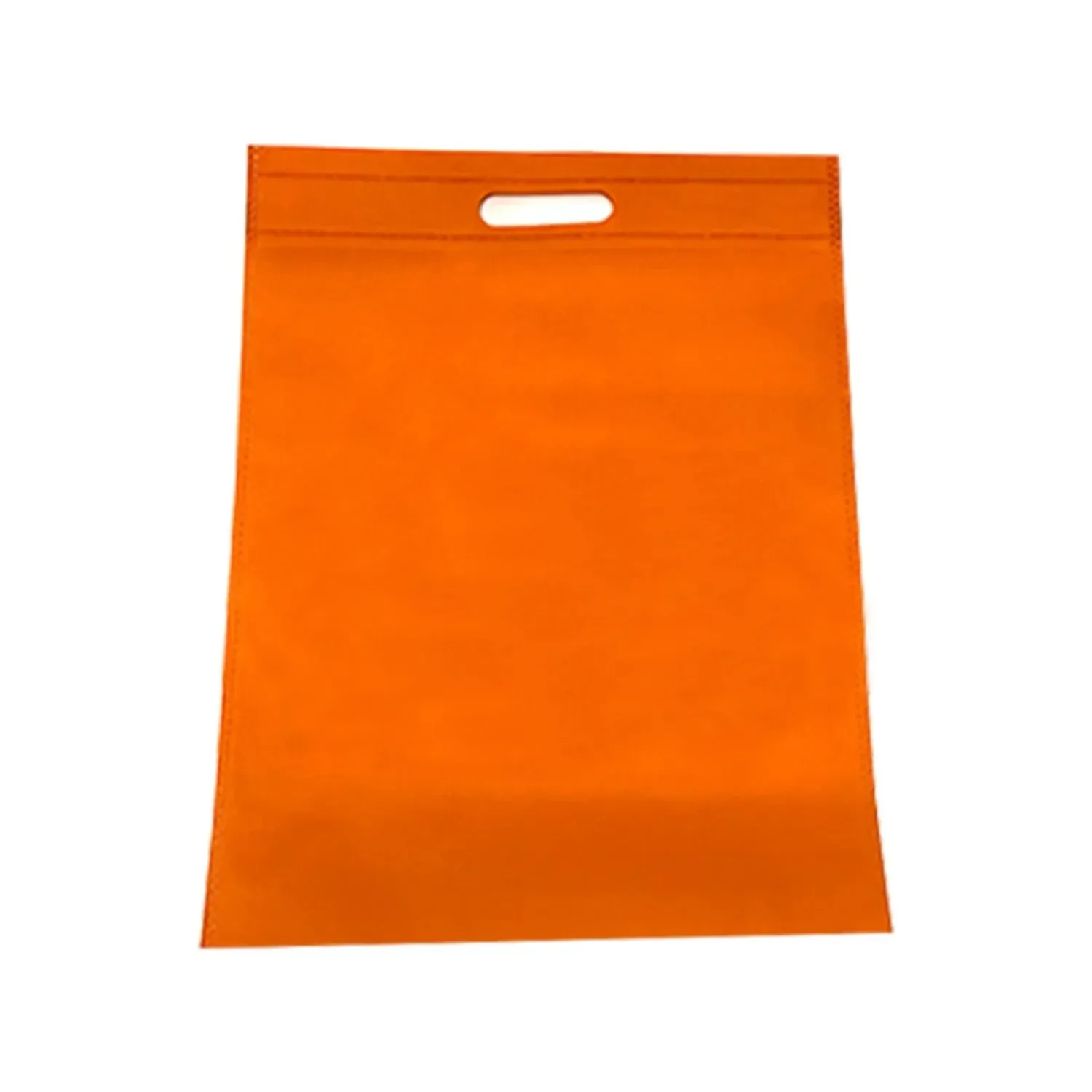 [오렌지]C형손잡이 부직포가방 1개