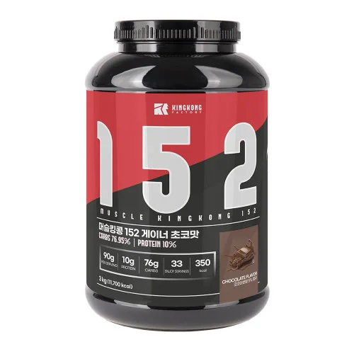  [킹콩팩토리] 머슬킹콩 152 게이너 초코맛 3kg 